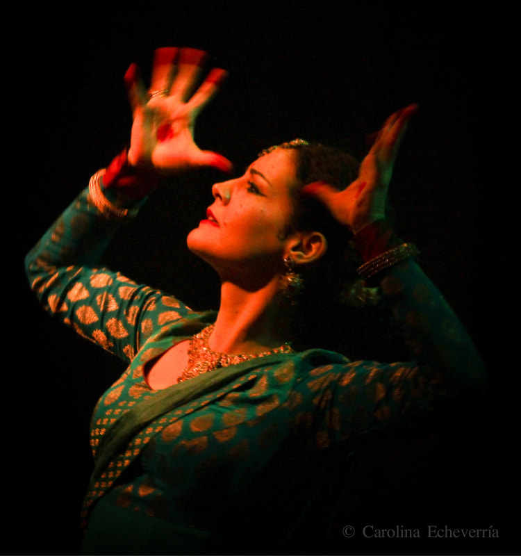 Veronica Simas de Souza Natawari Dancer of Jankiprasad Kathak Gharana of Banaras